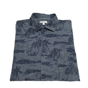 Peter Millar Hawaiian Button Up Shirt Mens XL